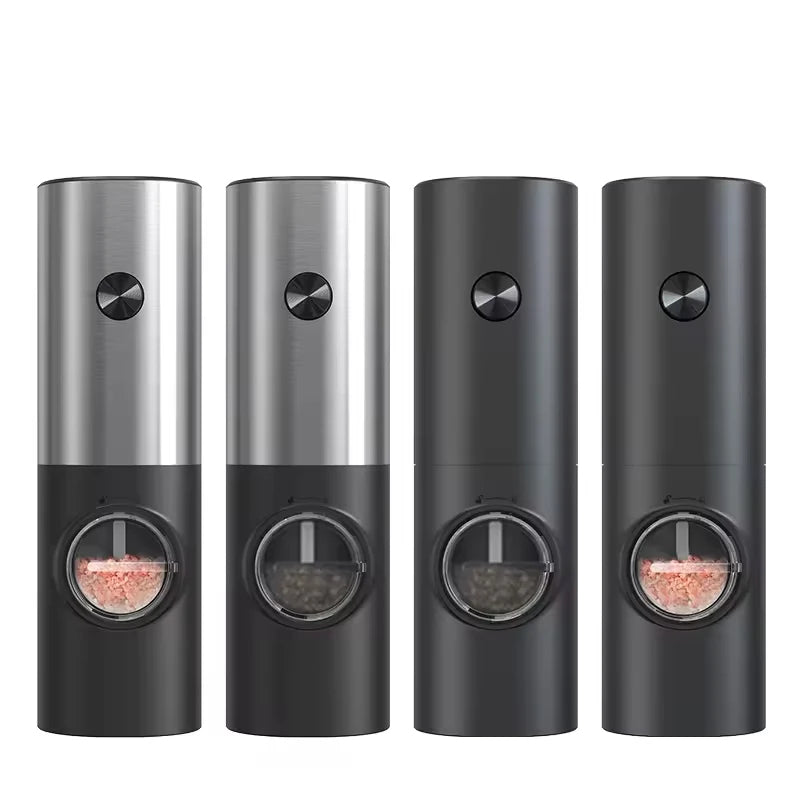 Electric Automatic Salt and Pepper Grinder Set