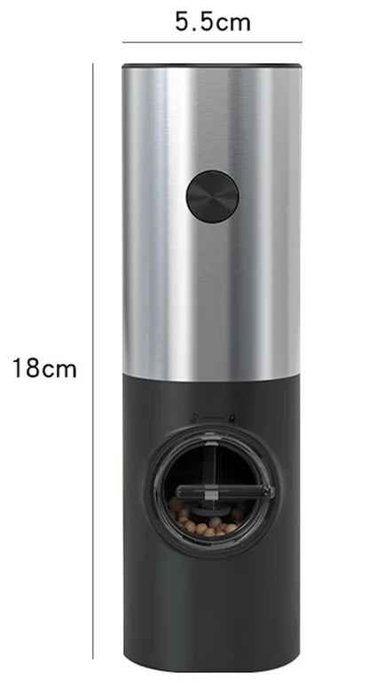 Electric Automatic Salt and Pepper Grinder Set